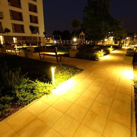 Lodz Fabryczna Apartament Esterno foto