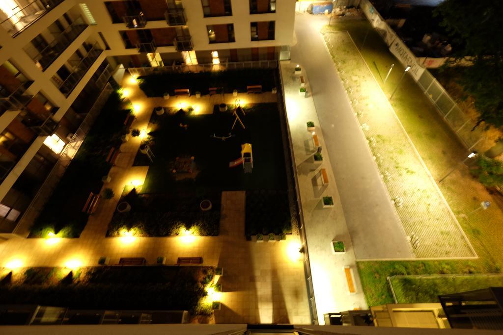 Lodz Fabryczna Apartament Esterno foto